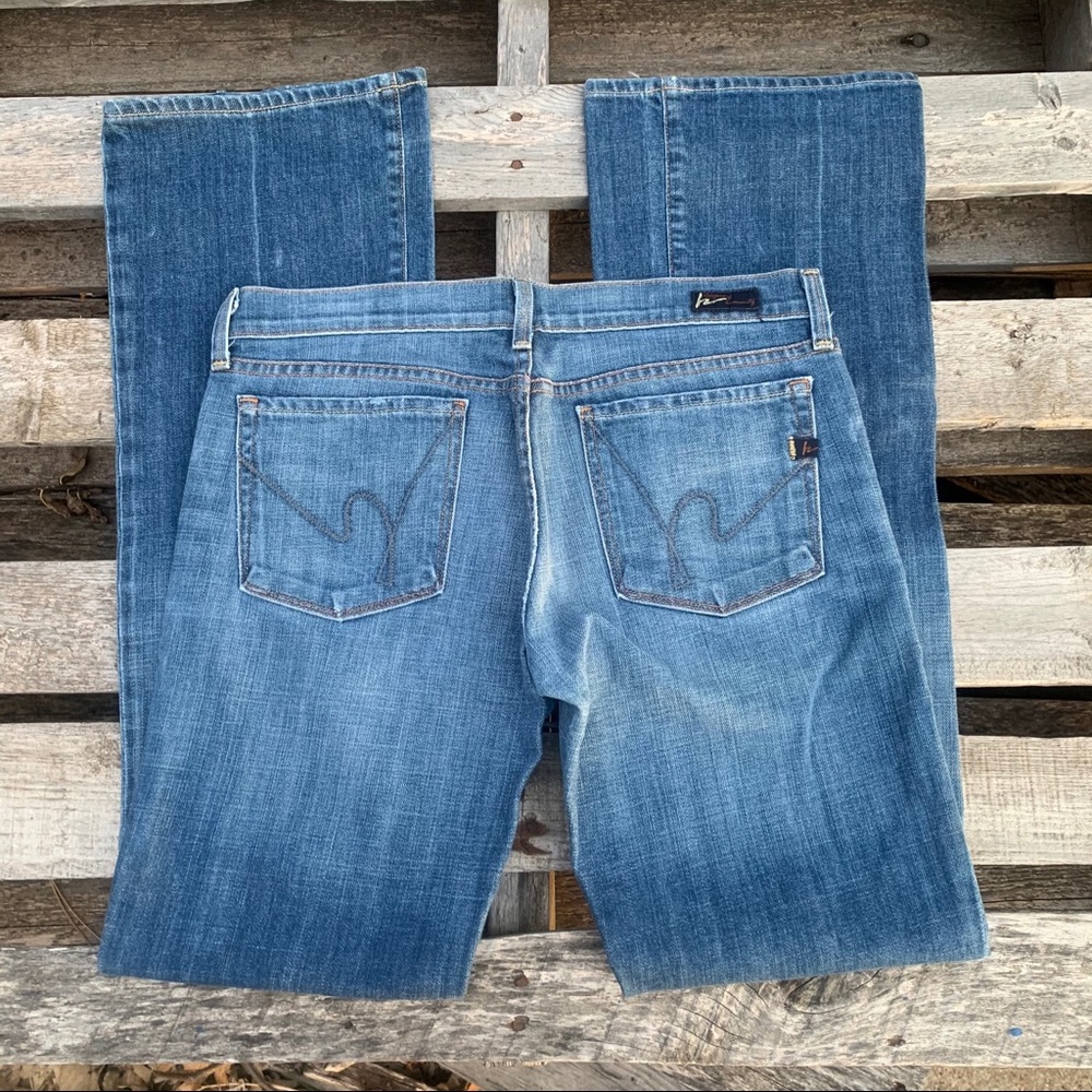 Citizens of Humanity Kelly #001 low boot cut jeans